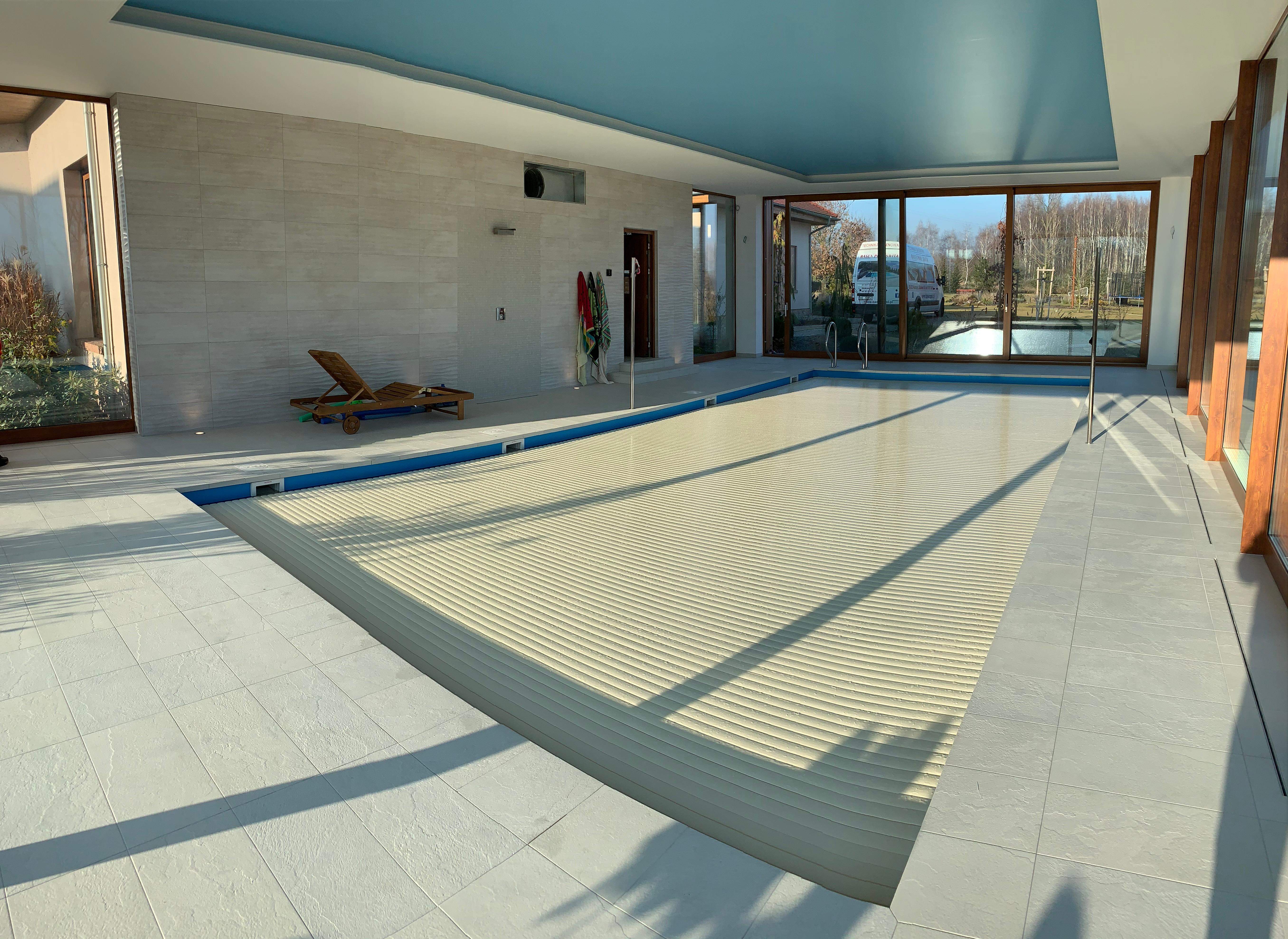 underwater pool roller shutter, Liderpool pool covers