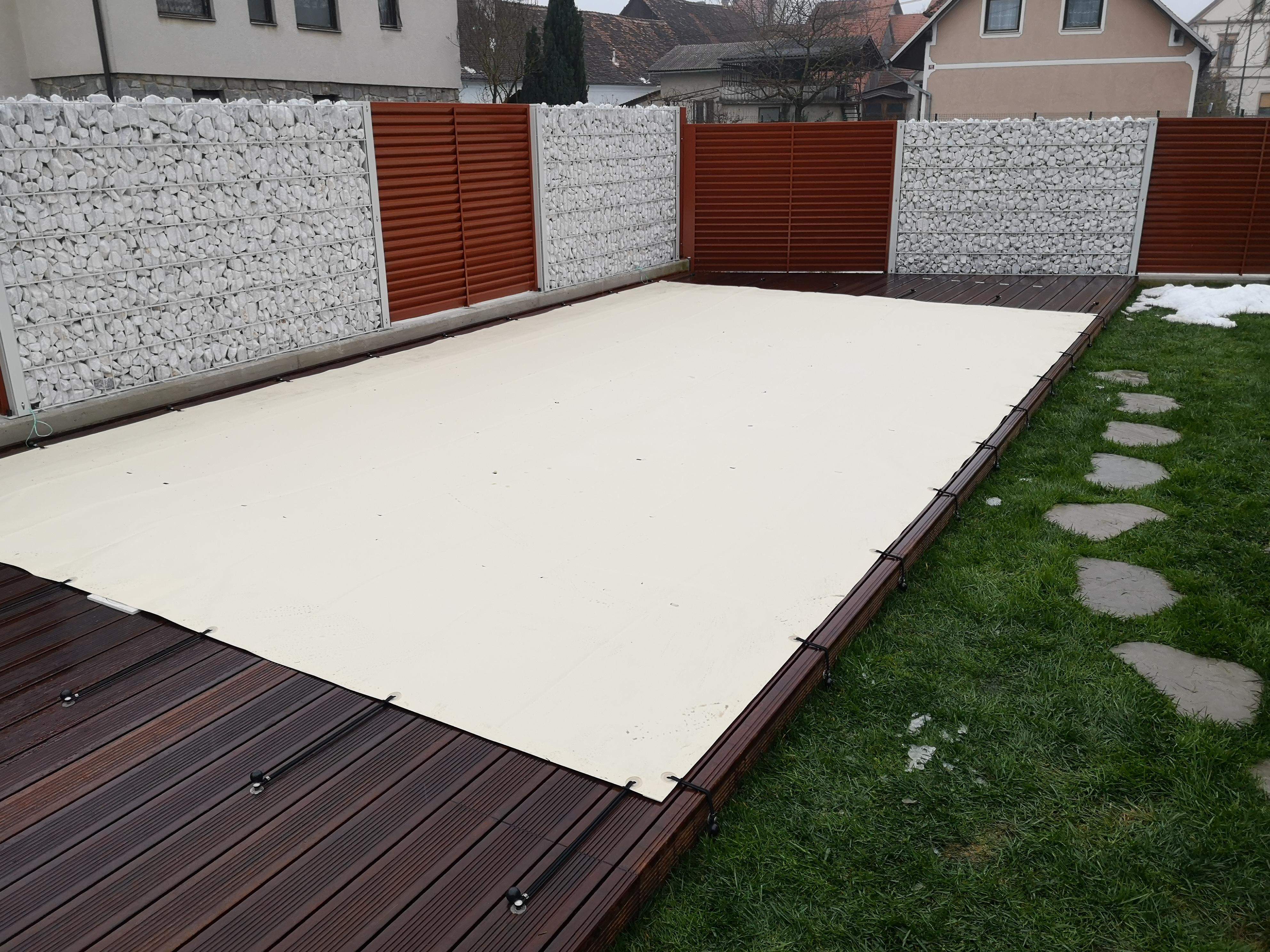 Liderpool winter covers, pool protection against snow