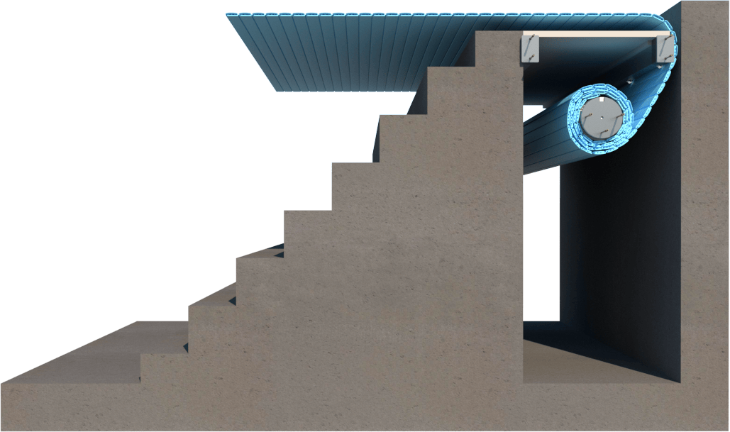 Liderpool underwater roller shutter pool systems