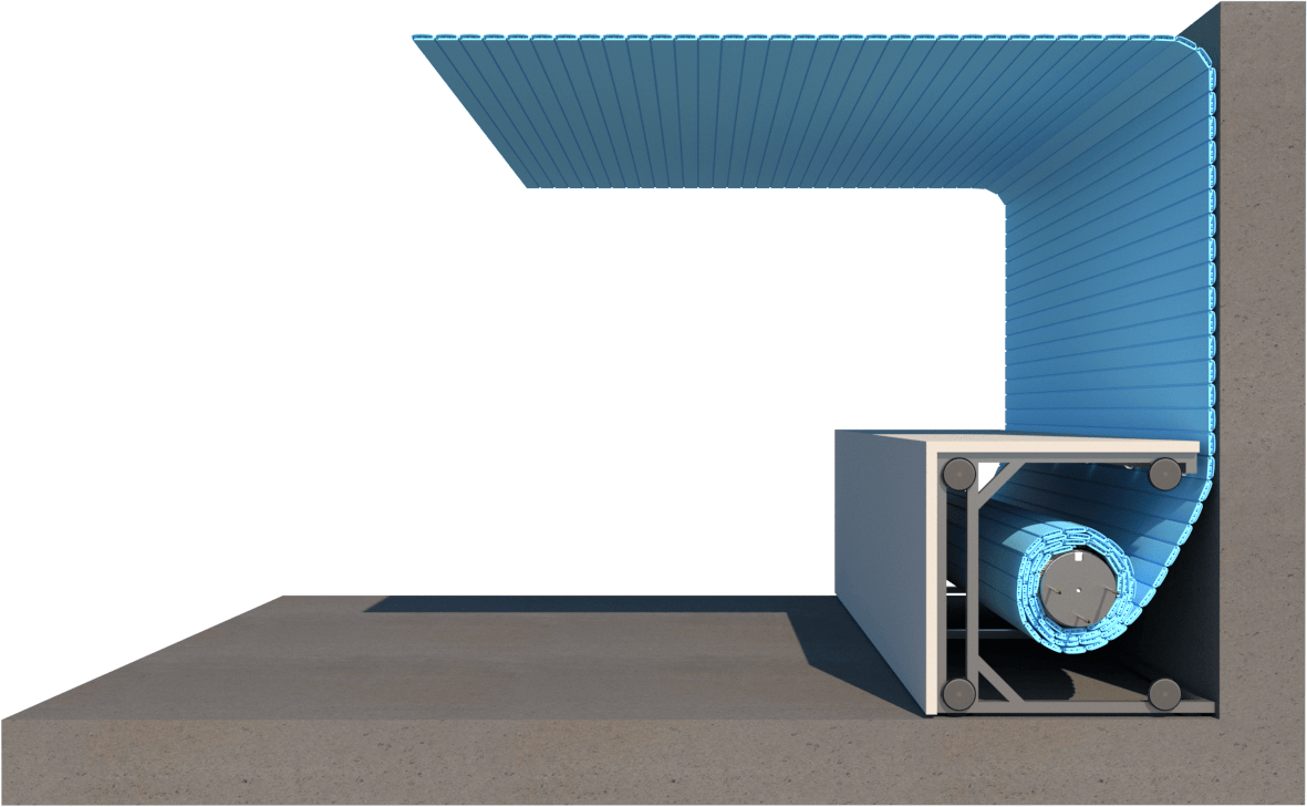 Liderpool underwater roller shutter pool systems