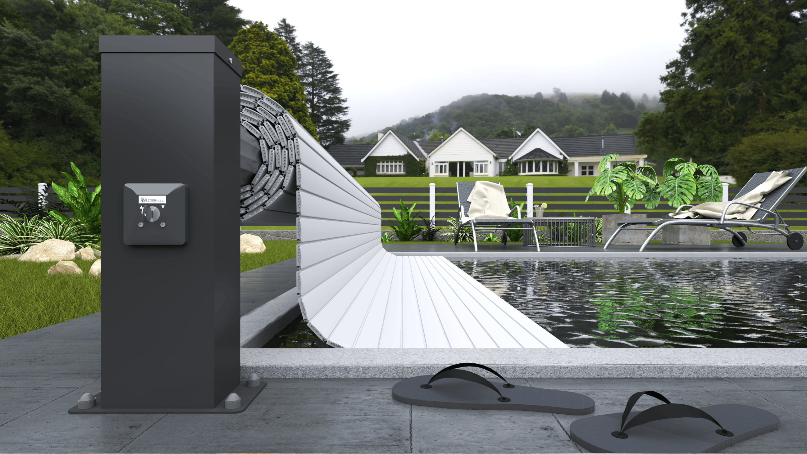 Standard winder, Liderpool roller shutters, pool covers